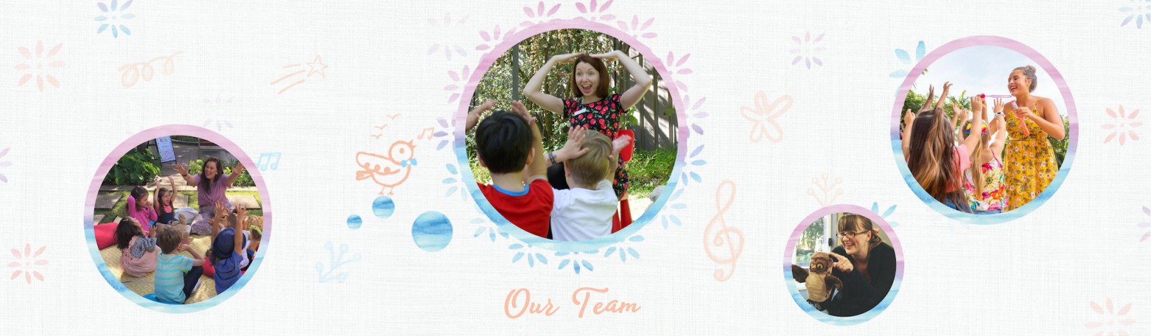 The smiling faces of the Hush Little Baby team