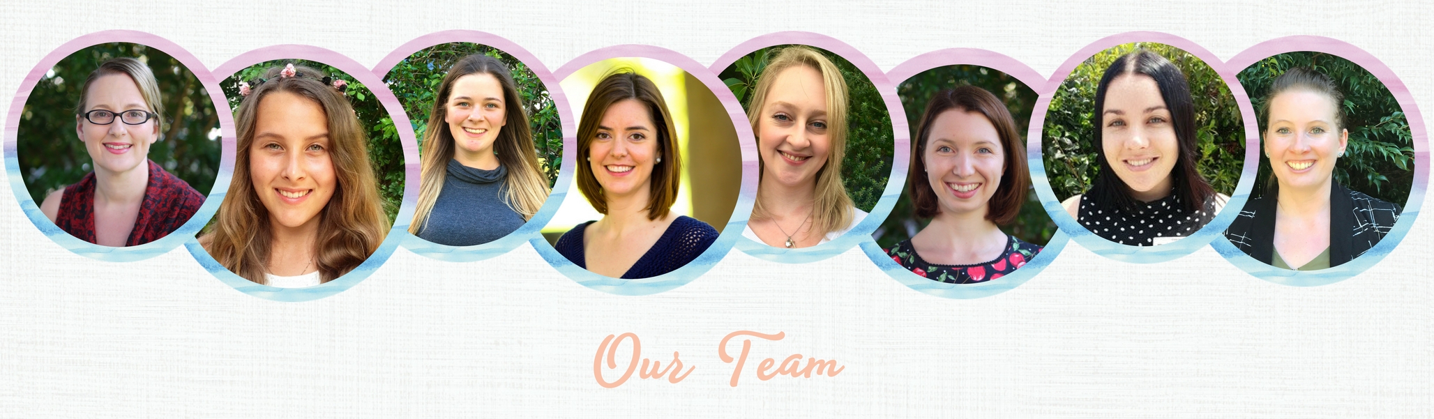 The smiling faces of the Hush Little Baby team